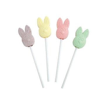 Easter Bunny Lollipops: 48-Piece Bag - Candy Warehouse