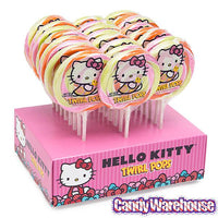 Easter Hello Kitty Swirl 1.5-Ounce Twirl Pops: 24-Piece Display - Candy Warehouse