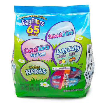 Easter Mix-Ups Egg Fillers Candy Packs: 65-Piece Bag - Candy Warehouse