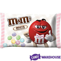 Easter White Chocolate M&M's Candy: 8-Ounce Bag - Candy Warehouse