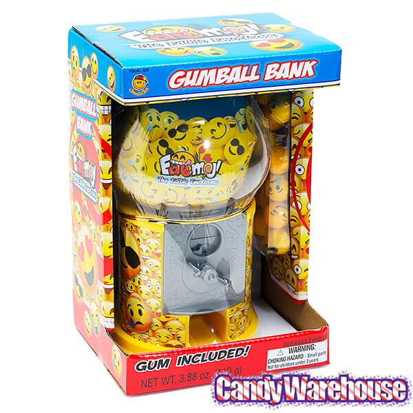 Eatmoji Gumball Machine with Emoji Gumballs - Candy Warehouse