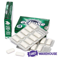 Eclipse Sugar Free Tab Gum Packs - Spearmint: 8-Piece Box - Candy Warehouse
