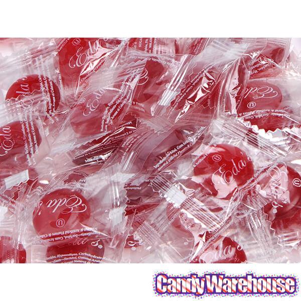 Eda's Sugar Free Hard Candy Drops - Cherry: 2LB Bag - Candy Warehouse