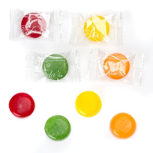 Eda's Sugar Free Hard Candy Drops - Sour Assortment: 2LB Bag - Candy Warehouse