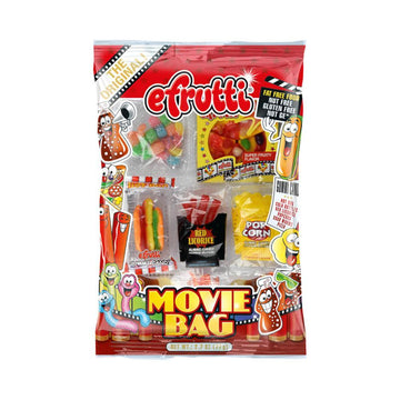 Efrutti Gummi Movie Bags: 12-Piece Box - Candy Warehouse