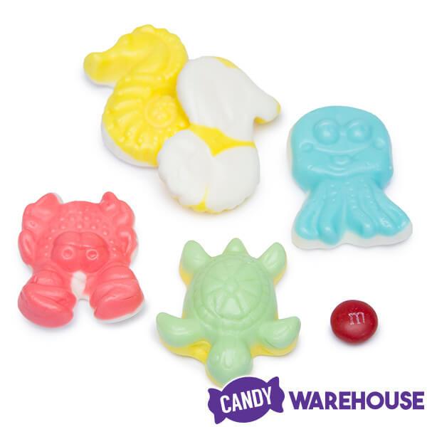 Efrutti Gummy Sea Creatures Candy: 60-Piece Box - Candy Warehouse