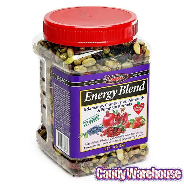 Energy Blend Assorted Snack Mix Edamame, Cranberries, Almonds