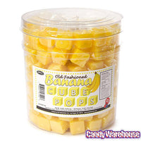 Espeez Cube Pops - Banana: 100-Piece Tub - Candy Warehouse