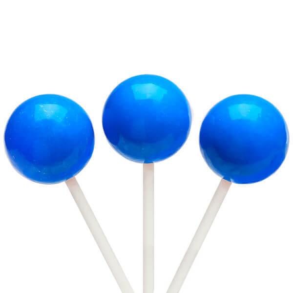 Espeez Paintball Pops Giant Jawbreaker Suckers - Blue: 12-Piece Bag - Candy Warehouse