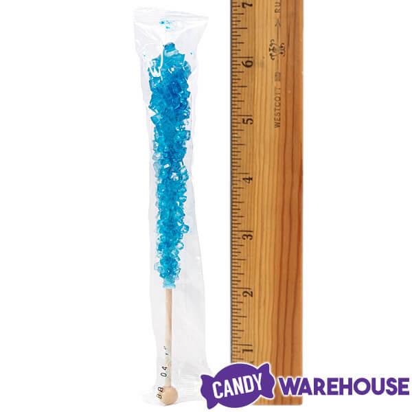 Espeez Rock Candy Crystal Sticks - Blue: 36-Piece Tub - Candy Warehouse