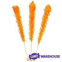 Espeez Rock Candy Crystal Sticks - Orange: 36-Piece Tub - Candy Warehouse
