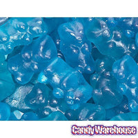 European Style Gummy Bears - Blue Raspberry: 2LB Bag - Candy Warehouse