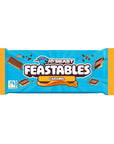Feastables Milk Chocolate Caramel Bars: 10-Piece Box
