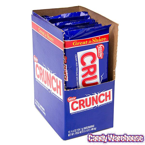 Ferrero Crunch Giant Size Candy Bars: 12-Piece Box - Candy Warehouse