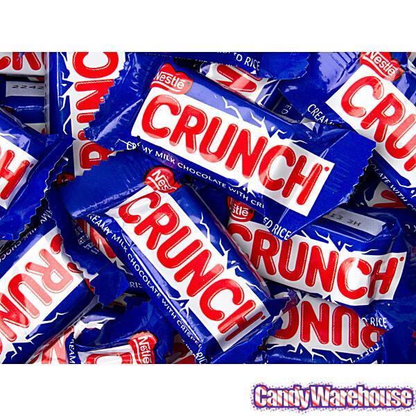 Ferrero Crunch Mini Size Candy Bars: 5LB Bag - Candy Warehouse