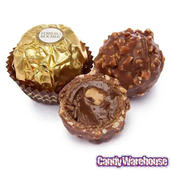 French Rochers Chocolates Ferrero Rocher Chocolates Collection Assorted: 12-Piece Box – Candy ...