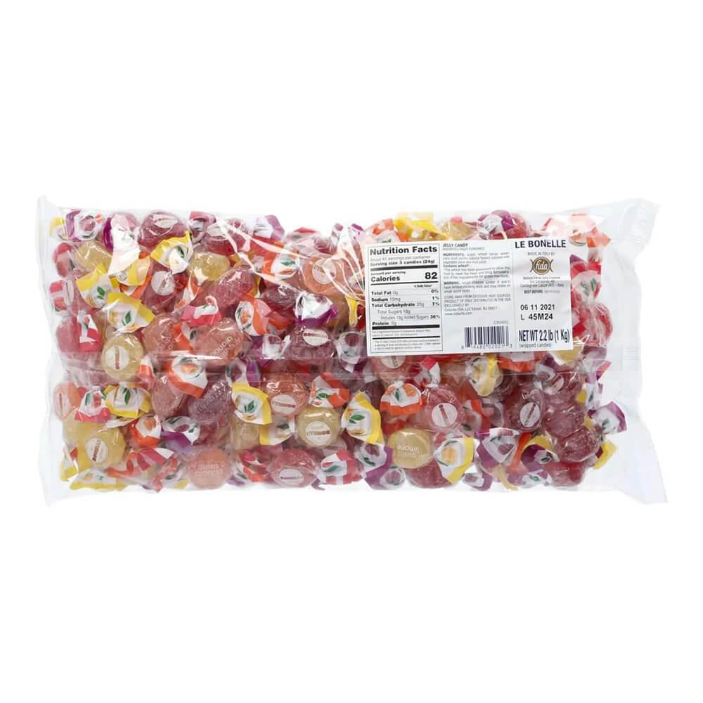 Fida Jumbo Bonelle Italian Jelly Candy: 1KG Bag - Candy Warehouse
