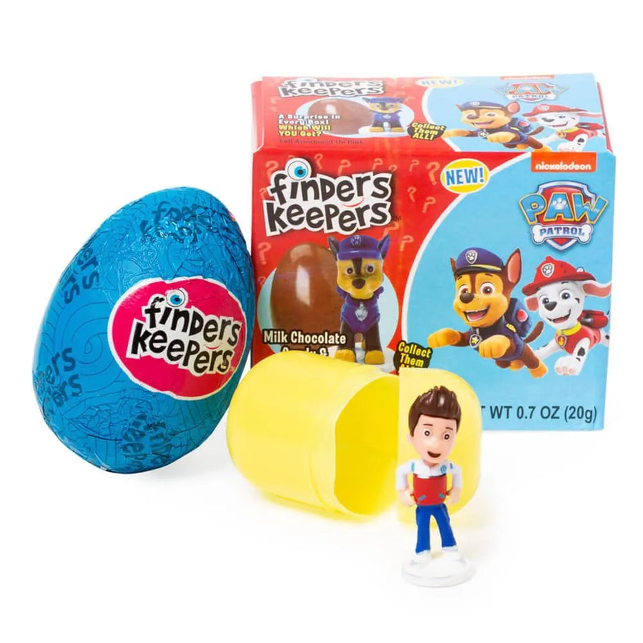 Finders Keepers Paw Patrol Milk Chocolate Egg: 6-Piece Box – Candy