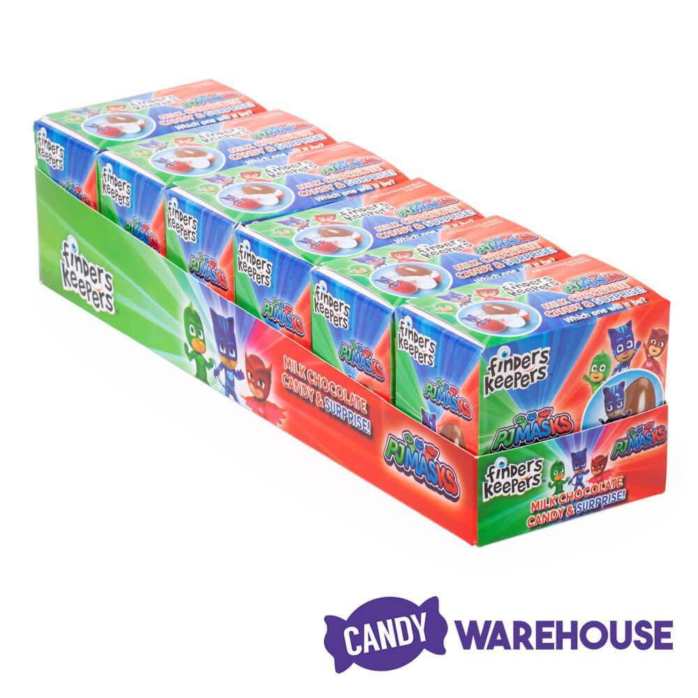 Finders Keepers PJ Masks Milk Chocolate Egg: 6-Piece Box - Candy Warehouse