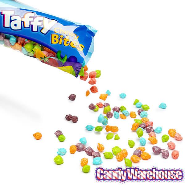 Fla-Vor-Ice Taffy Chewy Bites Candy Bags: 20-Piece Display - Candy Warehouse