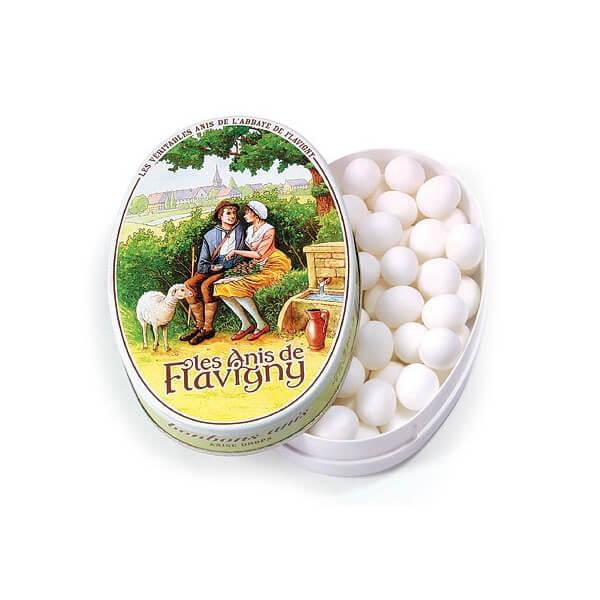 Flavigny Pastilles Candy Tins - Anis: 8-Piece Box - Candy Warehouse