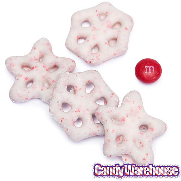Flipz Candy Cane Peppermint Pretzels 7.5-Ounce Bag - Candy Warehouse