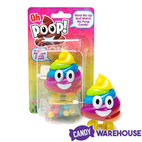 Flix Candy Wind-up Poop Emoji Candy Dispensers: 6-Piece Display - Candy Warehouse