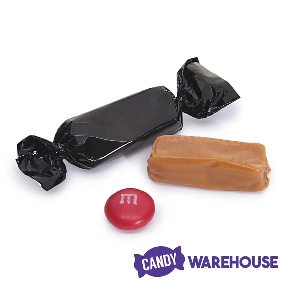 Foiled Caramel Candy - Black: 180-Piece Bag – Candy Warehouse