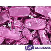 Foiled Caramel Candy - Hot Pink: 180-Piece Bag - Candy Warehouse