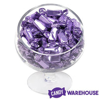 Foiled Caramel Candy - Lavender: 180-Piece Bag - Candy Warehouse