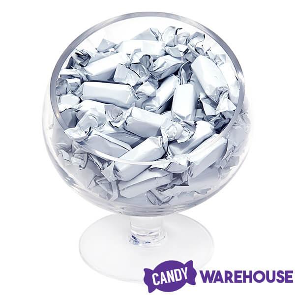 Foiled Caramel Candy - White: 180-Piece Bag - Candy Warehouse
