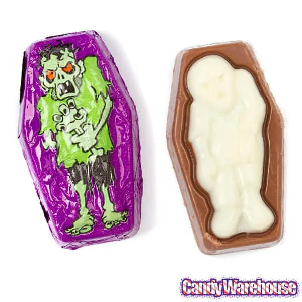 Foiled Chocolate Zombies Candy: 4LB Bag – Candy Warehouse