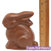 Foiled Milk Chocolate 6-Ounce Easter Bunnies: 3-Piece Set - Candy Warehouse