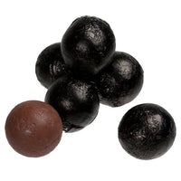 Foiled Milk Chocolate Balls - Black: 2LB Bag - Candy Warehouse
