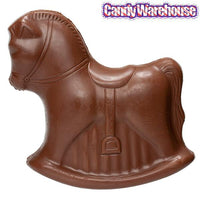 Foiled Milk Chocolate Rocking Horse - Candy Warehouse