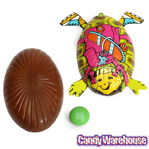 Foiled Milk Chocolate Turtles: 36-Piece Display - Candy Warehouse