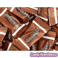 Football Wrapped Butter Mint Creams: 300-Piece Case - Candy Warehouse