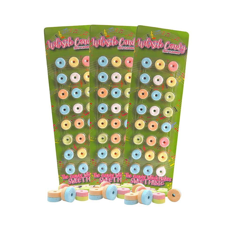 Foreign Candy Company Whistle Candy Sheets: 24-Piece Box - Candy Warehouse