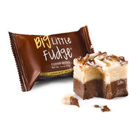 Fudge Bites - Chocolate and Peanut Butter: 12-Piece Display - Candy Warehouse