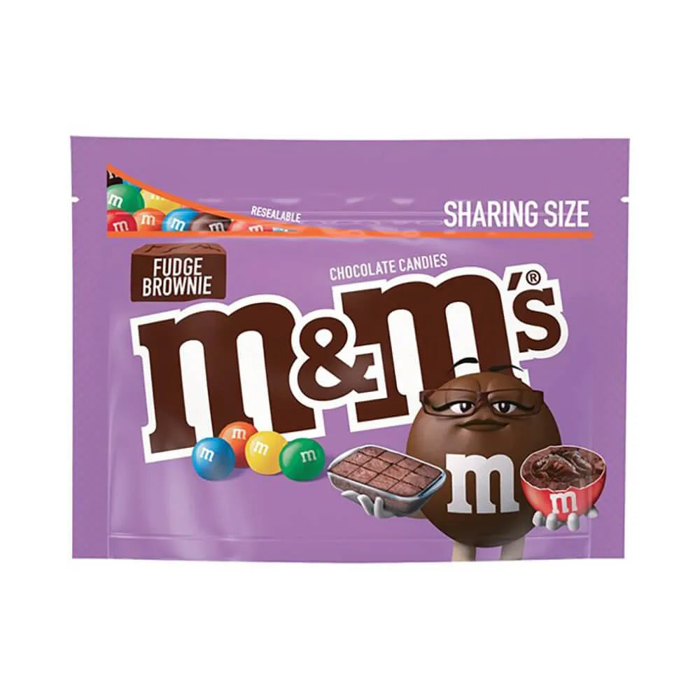 Fudge Brownie M&M's 9Ounce Bag Candy Warehouse