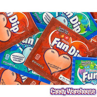 Fun Dip Valentine Candy and Card Kits: 22-Piece Box - Candy Warehouse