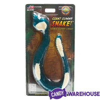 Giant 1-Pound Gummy Snake - Blue Raspberry and Berry Blast - Candy Warehouse