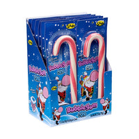Giant Bubble Gum Candy Canes: 12-Piece Box - Candy Warehouse