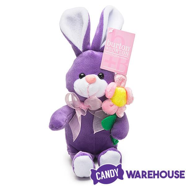 Giant Easter Egg Tote Filled with Candy and Plush Bunny - Candy Warehouse