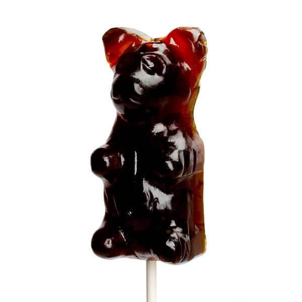 Giant Gummy Bear on a Stick - Cola - Candy Warehouse