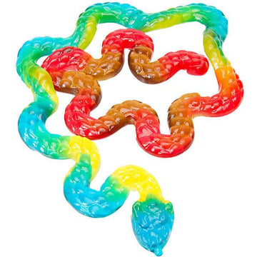 Giant Gummy Snakes Candy: 7LB Bag - Candy Warehouse