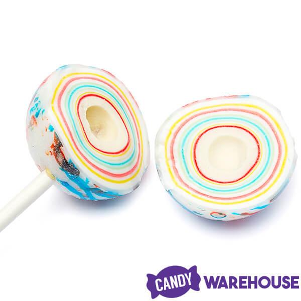 Giant Jawbreaker Lollipops - Psychedelic: 12-Piece Box - Candy Warehouse
