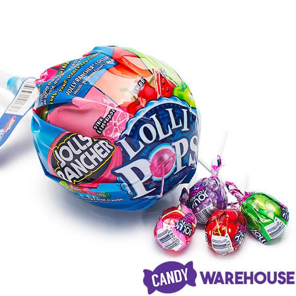 Giant Jolly Rancher Lollipops: 12-Piece Display