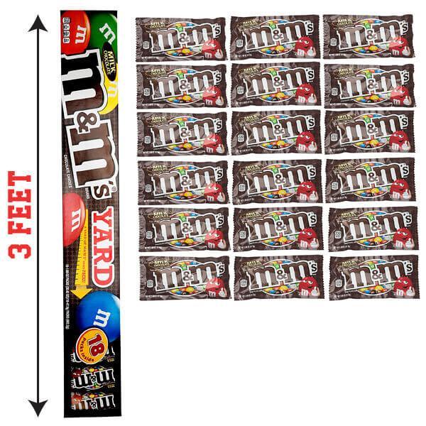 Giant M&M's Candy: 18-Piece Gift Box - Candy Warehouse