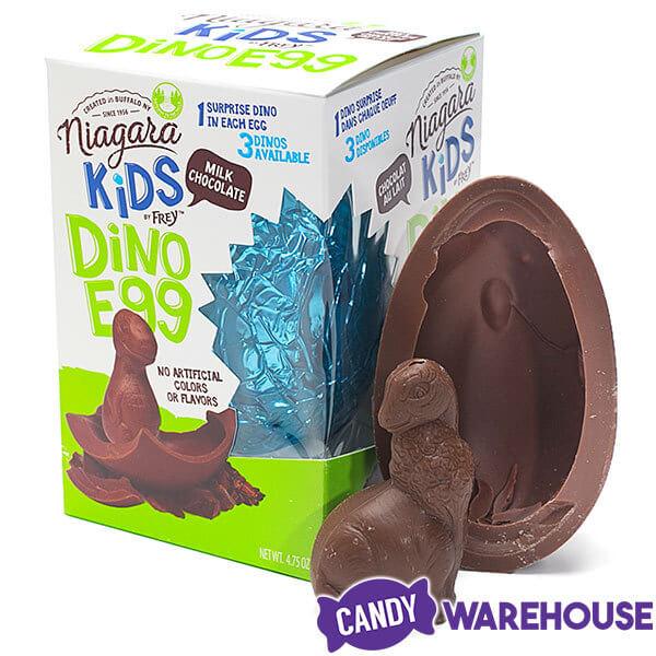 Giant Milk Chocolate Dinosaur Egg with Baby Dino Gift Box - Candy Warehouse